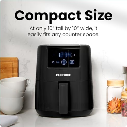 CHEFMAN 2 Qt Mini Air Fryer — Compact