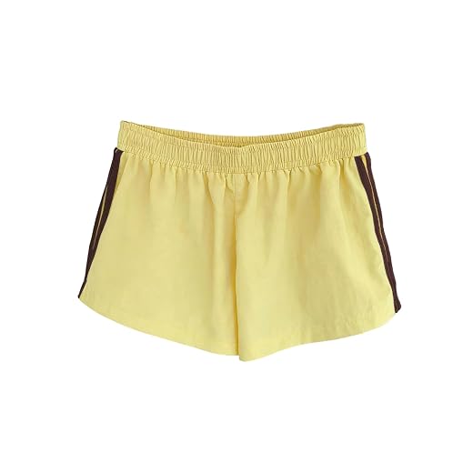 BEAUDRM Women's Summer Striped Shorts Y2k Runing Track Shorts Sweat Shorts Gym Athletic Wear Casual Lounge Short