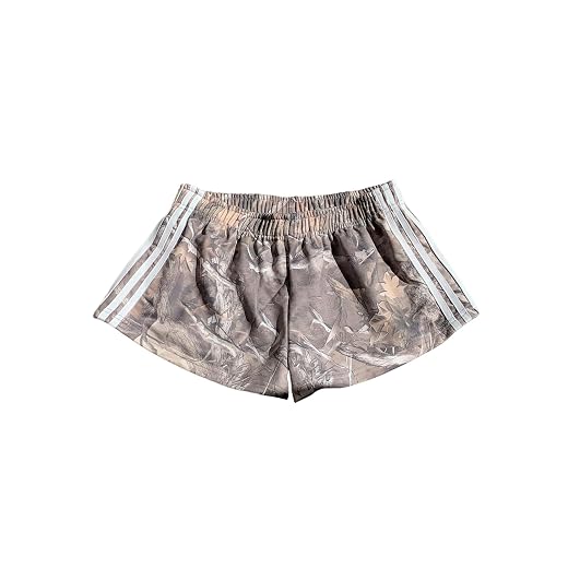 BEAUDRM Women's Summer Striped Shorts Y2k Runing Track Shorts Sweat Shorts Gym Athletic Wear Casual Lounge Short