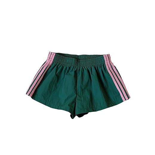 BEAUDRM Women's Summer Striped Shorts Y2k Runing Track Shorts Sweat Shorts Gym Athletic Wear Casual Lounge Short