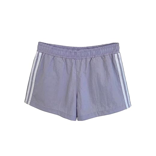 BEAUDRM Women's Summer Striped Shorts Y2k Runing Track Shorts Sweat Shorts Gym Athletic Wear Casual Lounge Short