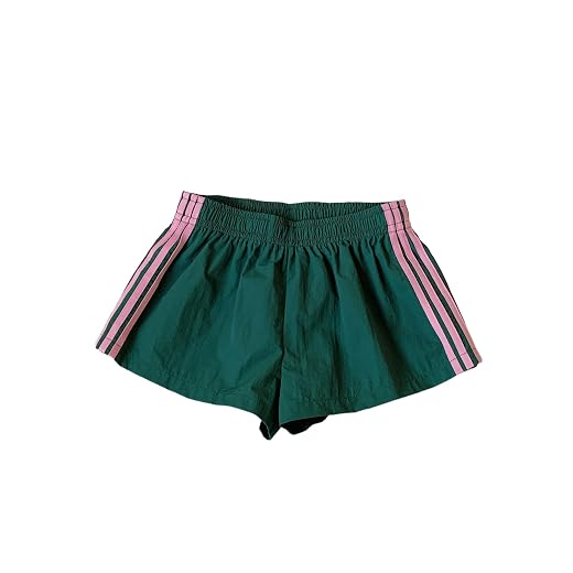 BEAUDRM Women's Summer Striped Shorts Y2k Runing Track Shorts Sweat Shorts Gym Athletic Wear Casual Lounge Short