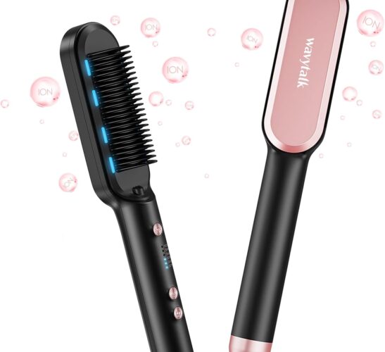 Hair straightener and curling iron