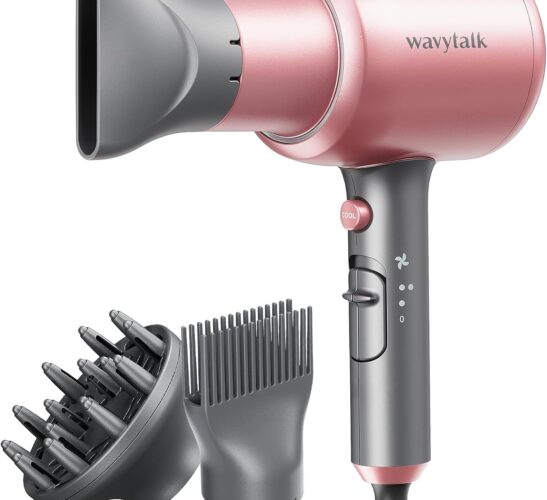 Wall mounted hair dryer