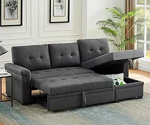 2. Lilola Home Lucca Reversible Sleeper Sectional