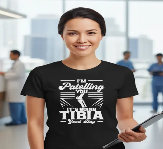 Patelling You It’s Going Tibia Good Day | Funny Doctor & Ortho T-Shirt
