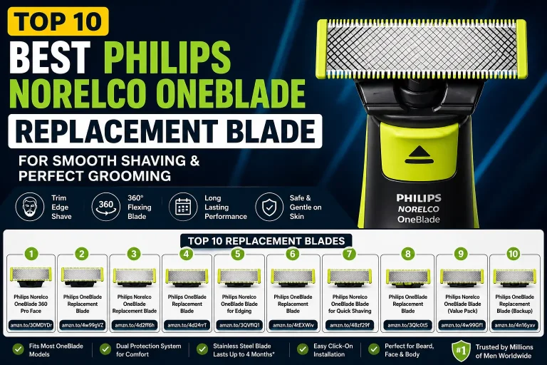 Top 10 Best Philips Norelco One blade Replacement Blade