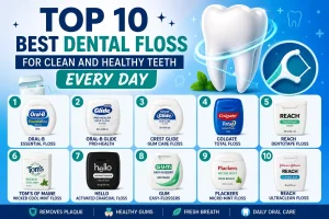 Top 10 Best Dental Floss for Clean and Healthy Teeth Every Day