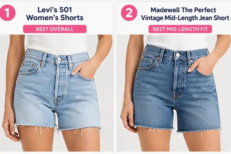 Top 2 Best Women's Denim Shorts for Comfort